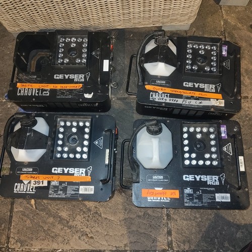 Chauvet geyser job lot - chauvet,