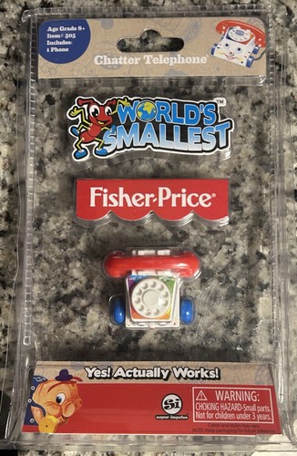 World smallest fisher - world's, fisher-price