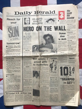 Vintage 1964 Newspaper Berlin