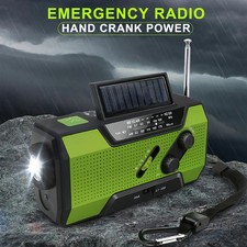 AM/FM Wind Up Solar Radio