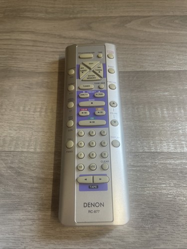Original denon 877 remote - rc-877,