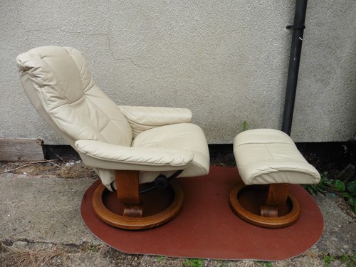 Stressless ekornes leather - ekornes,