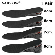 1-9cm Invisible Height Increase Insole Cushion Height Adjustable Shoe Heel HH
