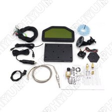 Car Race Dash Digital LCD Display Gauge Meter Full Sensor Set 9000RPM Bluetooth