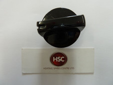 FLAVEL STRATA BLACK, BROWN, CHARCOAL GAS FIRE CONTROL KNOB B-48590 B48590 NEW