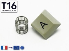 Amstrad CPC 6128 Azerty: Keyboard Key & Spring / Keycap & Spring (List/List)