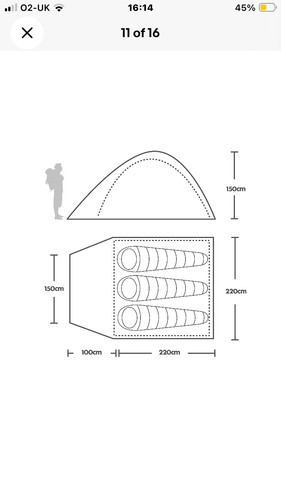 Eurohike tamar tent - tamar, with