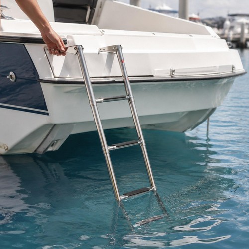 Pontoon boat ladder marine - pontoon,