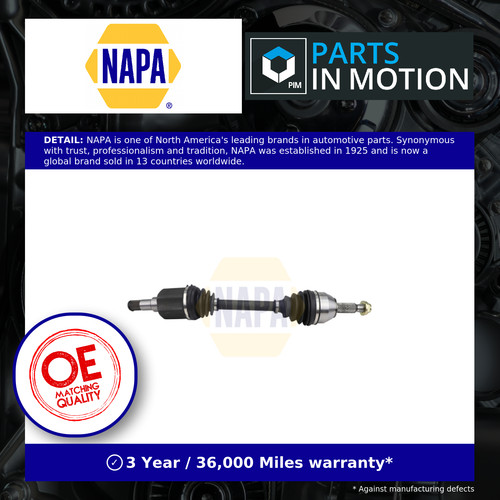 Drive shaft fits - shaft,