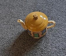 Sylvac Ceramics Hand Painted Cottage Ware Teapot 