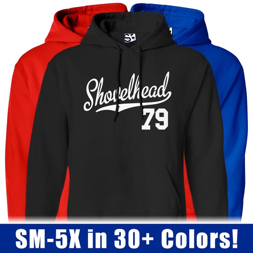 Shovelhead script hoodie - shovelhead, |