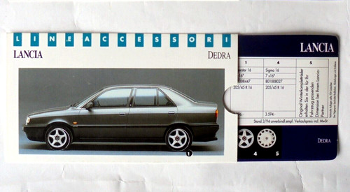Lancia dedra wheel - ,
