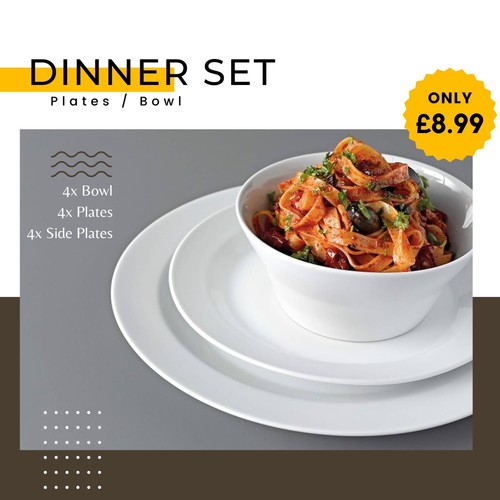 Plate bowl dinnerware - plate, set