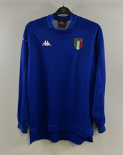 Italy L/S Home Football Shirt 1998/99 Adults Large Kappa G692
