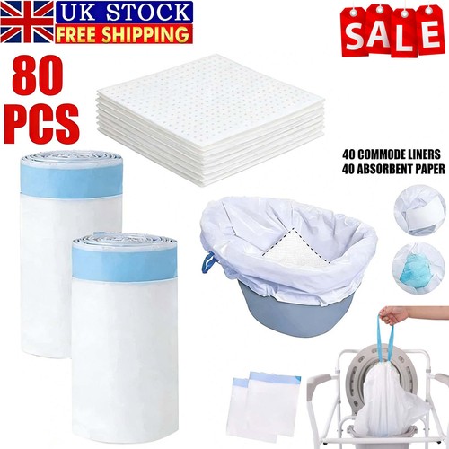 Pack commode liners - 80,