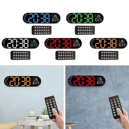Digital wall clock - digital, with