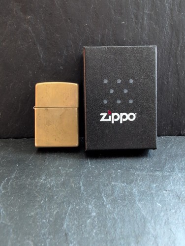 Brass etched zippo - etched, with