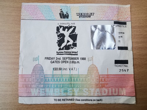 Bruce springsteen ticket - springsteen,