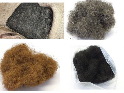 Upholstery horse hair coir