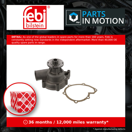 Water pump fits bmw - 535, e34