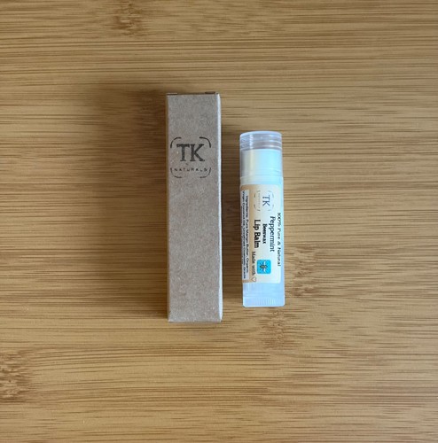 Natural beeswax lip balm - balm,