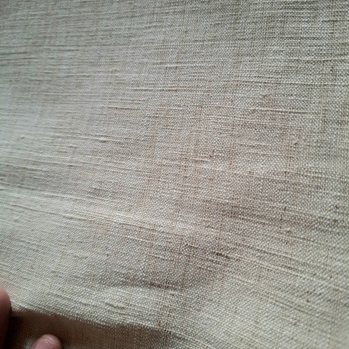 Antique french handwoven linen - antique,
