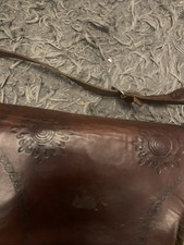 Vintage Leather Cartridge Bag Case for Game/Clay Pigeon Shooting