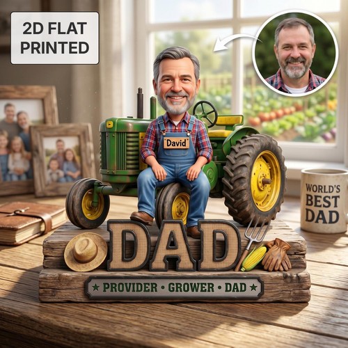 Personalized farmer dad - personalized,