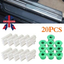 20x Clips For BMW Side Sill Skirt Trim Moulding Grommet E36 E46 E90 E91 3Series