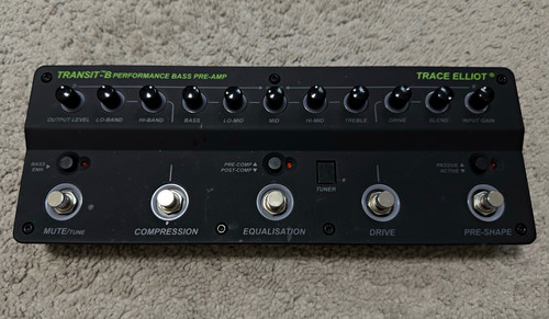Trace elliot transit - elliot, analog