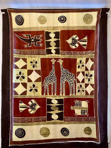 Large african batik - large,