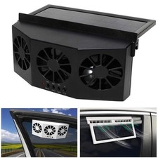Solar Powered Car Cooling Fan