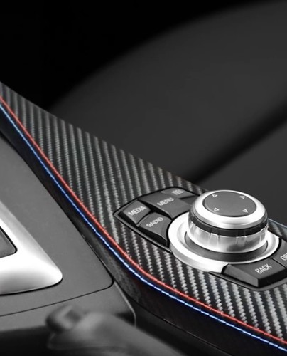 Carbon fibre centre console - centre,