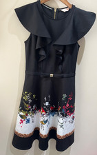 Ted Baker Dress Size 10 Black