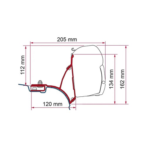 Fiamma kit t5 - fiamma, t5/t6