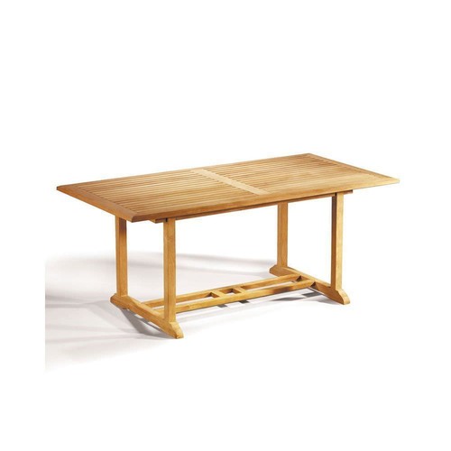 Teak rectangular garden - rectangular, table