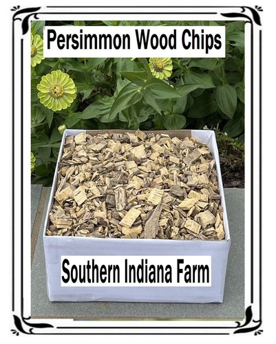 Persimmon wood chips - (6,