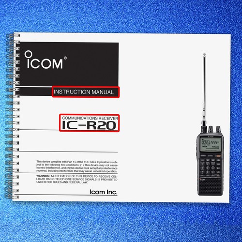 Icom r20 communications - icom, ic-r20