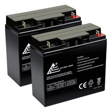12V 18AH SLA Battery for Pride Mobility Revo Scooter - 2 Pack