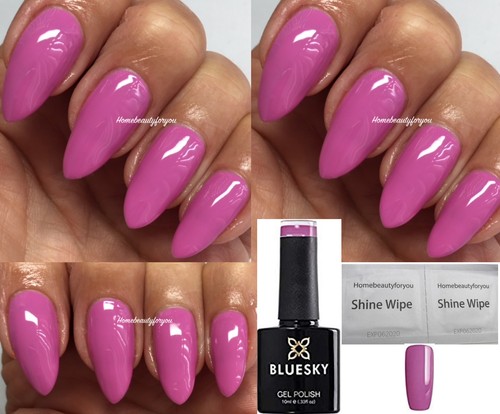 Bluesky gel nail polish - bluesky, pink