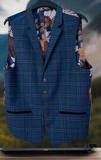 Next Mens Waistcoat Check