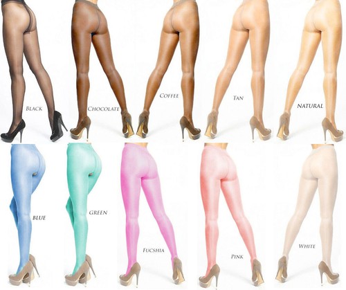 Nylonz sheen sheer waist - nylonz,