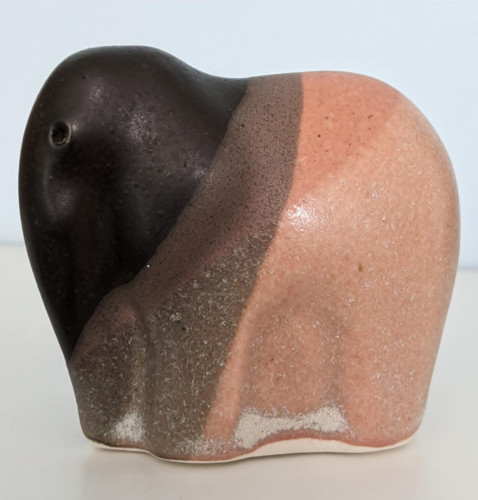 Vintage small ceramic abstract - vintage,
