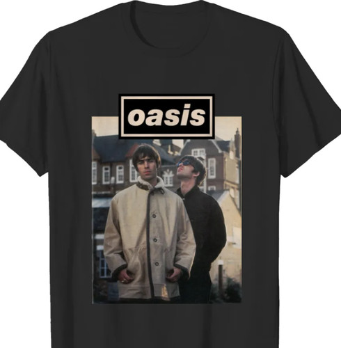 Vintage oasis shirt - vintage,