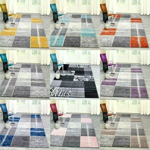 Modern rugs design silver grey - silver,