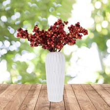 12 Pcs Christmas Artificial Berry Stems Plastic Decorative Branches