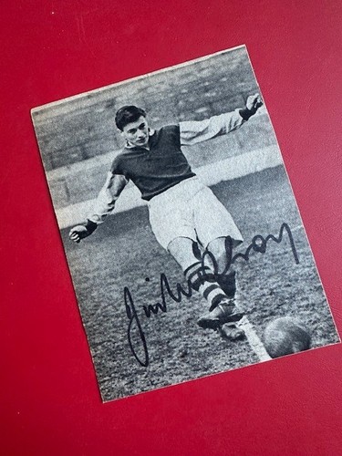 Jimmy mcilroy signed 1950 - jimmy, 1950-63