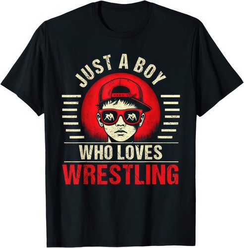 Just boy who loves - who, wrestling
