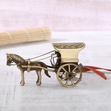 Brass Horse Cart Replica Showpiece, Showpieces for Home Décor