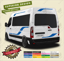 STICKERS FOR NISSAN NV400 L1 (2012-2022) MOTORHOME CAMPER VAN STRIPES DECALS
